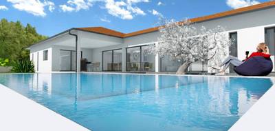 Terrain et maison à Les Abrets en Dauphiné en Isère (38) de 146 m² à vendre au prix de 344000€ - 1