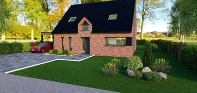 Terrain et maison à Neuve-Chapelle en Pas-de-Calais (62) de 105 m² à vendre au prix de 300000€ - 1