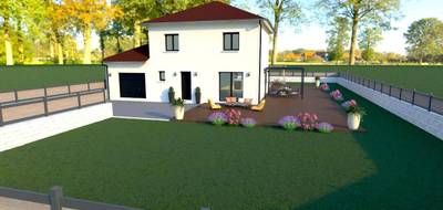 Terrain et maison à Saint-Chef en Isère (38) de 92 m² à vendre au prix de 317000€ - 1