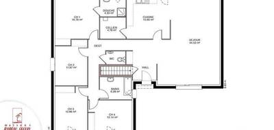 Terrain et maison à Connantre en Marne (51) de 80 m² à vendre au prix de 152569€ - 4