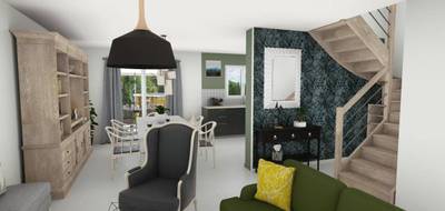 Terrain et maison à Diémoz en Isère (38) de 90 m² à vendre au prix de 333930€ - 2