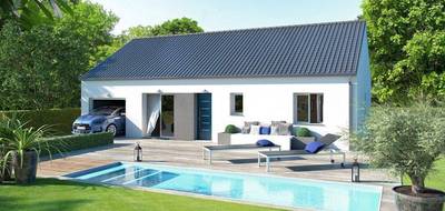 Terrain et maison à Palinges en Saône-et-Loire (71) de 80 m² à vendre au prix de 147386€ - 1