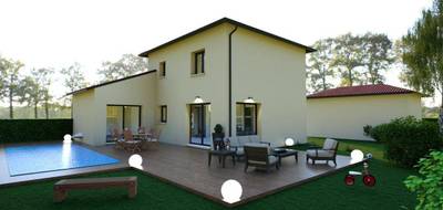 Terrain et maison à Vaugneray en Rhône (69) de 130 m² à vendre au prix de 521900€ - 1