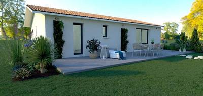 Terrain et maison à Saint-Martin-de-Villereglan en Aude (11) de 87 m² à vendre au prix de 189900€ - 2