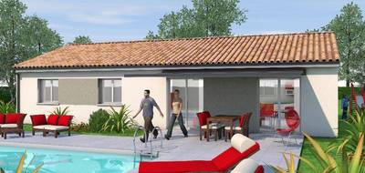 Terrain et maison à Haut-Mauco en Landes (40) de 90 m² à vendre au prix de 196400€ - 1