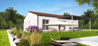 Terrain et maison à Cherves-Richemont en Charente (16) de 90 m² à vendre au prix de 204500€ - 1