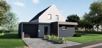 Terrain et maison à Oberhergheim en Haut-Rhin (68) de 131 m² à vendre au prix de 377150€ - 1