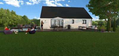 Terrain et maison à Loches en Indre-et-Loire (37) de 92 m² à vendre au prix de 243600€ - 2