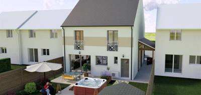 Terrain et maison à L'Île-Bouchard en Indre-et-Loire (37) de 128 m² à vendre au prix de 268900€ - 2