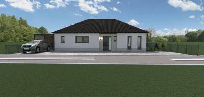 Terrain et maison à Harnes en Pas-de-Calais (62) de 130 m² à vendre au prix de 253008€ - 1