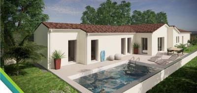 Terrain et maison à Saint-Germain-de-Montbron en Charente (16) de 110 m² à vendre au prix de 268500€ - 1