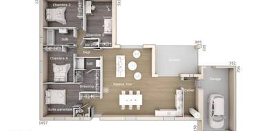 Terrain et maison à Montaud en Hérault (34) de 130 m² à vendre au prix de 450000€ - 4