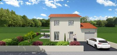 Terrain et maison à Belleville-en-Beaujolais en Rhône (69) de 90 m² à vendre au prix de 260000€ - 2