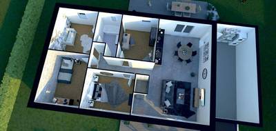 Terrain et maison à Auzouville-sur-Ry en Seine-Maritime (76) de 80 m² à vendre au prix de 235363€ - 2