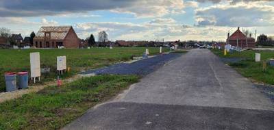 Terrain à Hazebrouck en Nord (59) de 420 m² à vendre au prix de 53300€ - 1