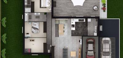 Terrain et maison à Civray-de-Touraine en Indre-et-Loire (37) de 95 m² à vendre au prix de 294250€ - 3