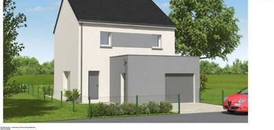 Terrain et maison à Saint-Gervais-en-Belin en Sarthe (72) de 92 m² à vendre au prix de 259000€ - 1