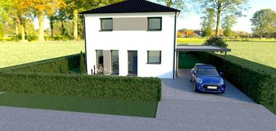 Terrain et maison à Guînes en Pas-de-Calais (62) de 102 m² à vendre au prix de 219000€ - 2