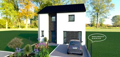 Terrain et maison à Cambrai en Nord (59) de 80 m² à vendre au prix de 241607€ - 1