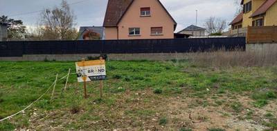 Terrain à Wolfgantzen en Haut-Rhin (68) de 496 m² à vendre au prix de 93500€ - 2
