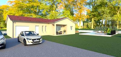 Terrain et maison à Saint-Cyr-sur-Menthon en Ain (01) de 100 m² à vendre au prix de 263800€ - 3