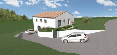 Terrain et maison à Lalevade-d'Ardèche en Ardèche (07) de 125 m² à vendre au prix de 347000€ - 3