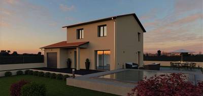 Terrain et maison à Saint-André-de-Corcy en Ain (01) de 93 m² à vendre au prix de 342445€ - 1