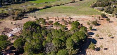Terrain à Aujargues en Gard (30) de 345 m² à vendre au prix de 134500€ - 2