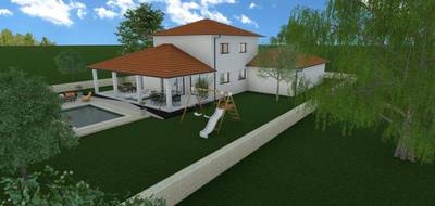 Terrain et maison à La Côte-Saint-André en Isère (38) de 133 m² à vendre au prix de 325100€ - 2