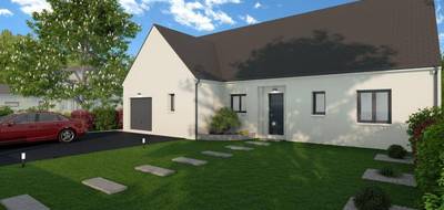Terrain et maison à Veigné en Indre-et-Loire (37) de 105 m² à vendre au prix de 344300€ - 1