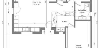 Terrain et maison à Montlouis-sur-Loire en Indre-et-Loire (37) de 120 m² à vendre au prix de 356000€ - 3
