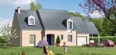 Terrain et maison à Loches en Indre-et-Loire (37) de 149 m² à vendre au prix de 335650€ - 1