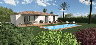 Terrain et maison à Draguignan en Var (83) de 105 m² à vendre au prix de 377000€ - 1