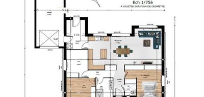 Terrain et maison à Segré-en-Anjou Bleu en Maine-et-Loire (49) de 106 m² à vendre au prix de 264500€ - 4