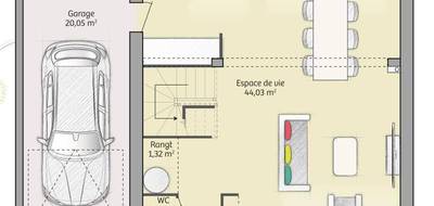 Terrain et maison à Breuillet en Essonne (91) de 91 m² à vendre au prix de 282000€ - 4