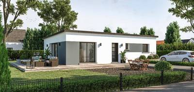 Terrain et maison à Thouaré-sur-Loire en Loire-Atlantique (44) de 81 m² à vendre au prix de 357800€ - 1