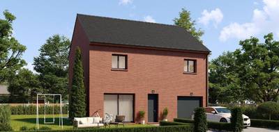Terrain et maison à Râches en Nord (59) de 96 m² à vendre au prix de 260300€ - 1