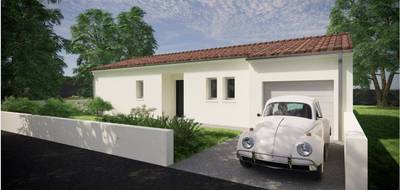 Terrain et maison à Cherves-Richemont en Charente (16) de 80 m² à vendre au prix de 212000€ - 1