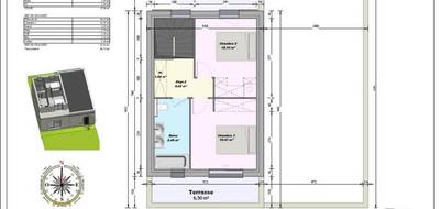 Terrain et maison à Caseneuve en Vaucluse (84) de 90 m² à vendre au prix de 357620€ - 4