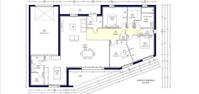 Terrain et maison à Saint-Sulpice-les-Feuilles en Haute-Vienne (87) de 137 m² à vendre au prix de 308700€ - 2