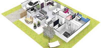 Terrain et maison à Yenne en Savoie (73) de 80 m² à vendre au prix de 265000€ - 2