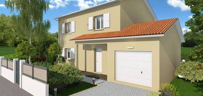 Terrain et maison à Guéreins en Ain (01) de 90 m² à vendre au prix de 282695€ - 1