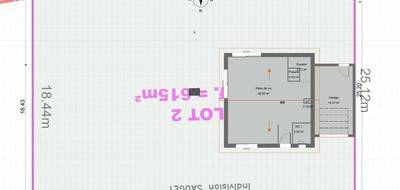 Terrain et maison à Dolomieu en Isère (38) de 91 m² à vendre au prix de 260000€ - 2