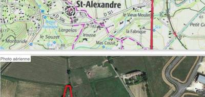 Terrain à Saint-Alexandre en Gard (30) de 505 m² à vendre au prix de 79000€ - 1
