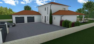 Terrain et maison à La Côte-Saint-André en Isère (38) de 133 m² à vendre au prix de 325100€ - 3