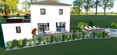 Terrain et maison à Saint-Étienne-de-Fontbellon en Ardèche (07) de 87 m² à vendre au prix de 289400€ - 1