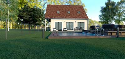 Terrain et maison à Montlhéry en Essonne (91) de 144 m² à vendre au prix de 546765€ - 2