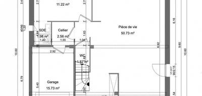Terrain et maison à Trouville-sur-Mer en Calvados (14) de 135 m² à vendre au prix de 469055€ - 4