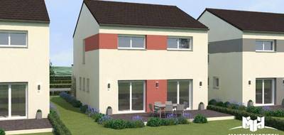 Terrain et maison à Rettel en Moselle (57) de 90 m² à vendre au prix de 279000€ - 3