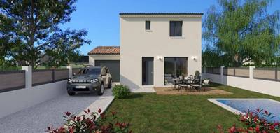 Terrain et maison à Nages-et-Solorgues en Gard (30) de 72 m² à vendre au prix de 268200€ - 1